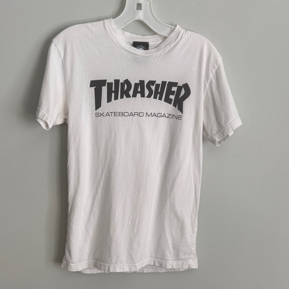 Thrasher White Short Sleeve‎ Tee